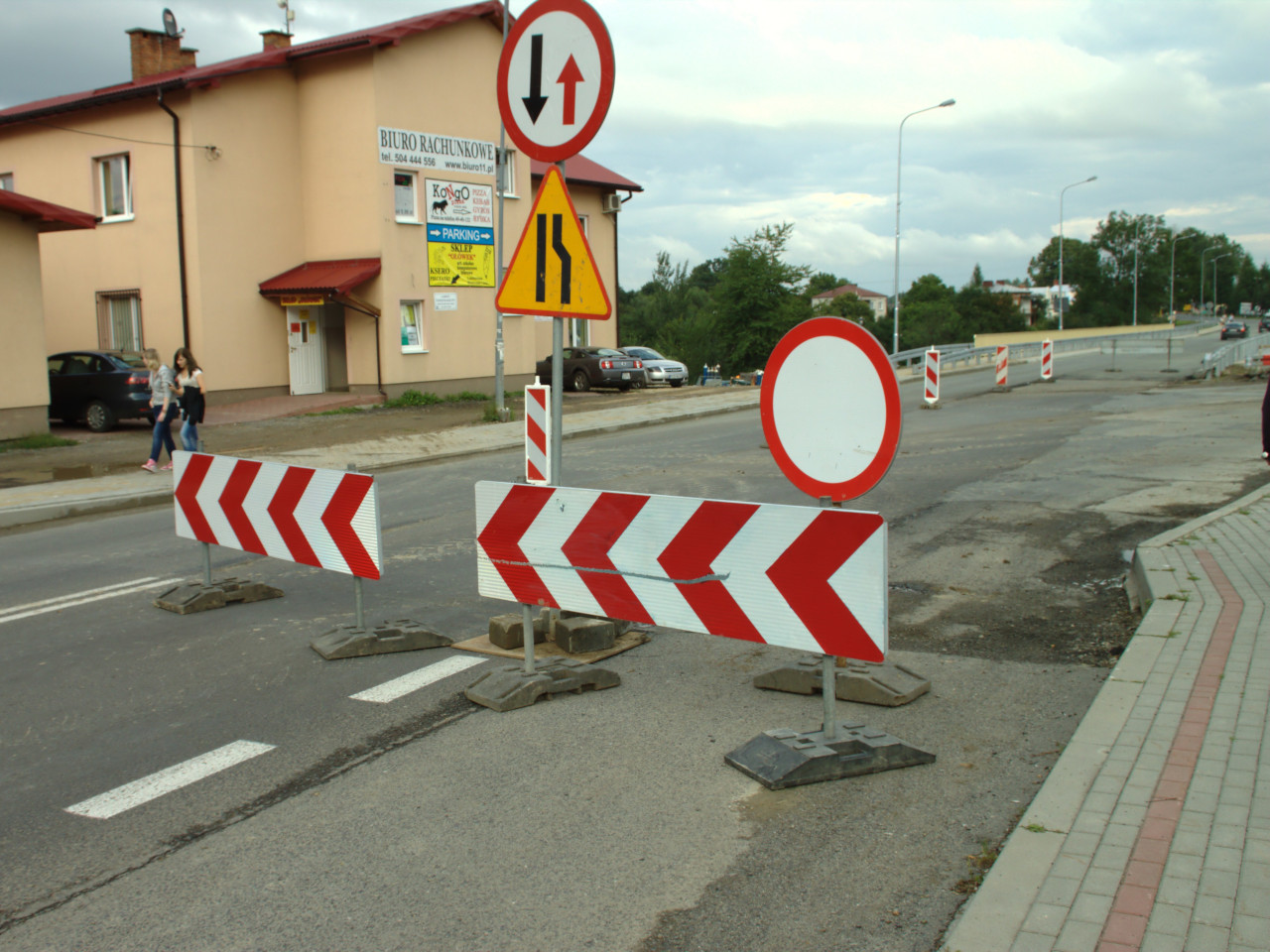 Geef voorrang aan tegemoetkomend verkeer